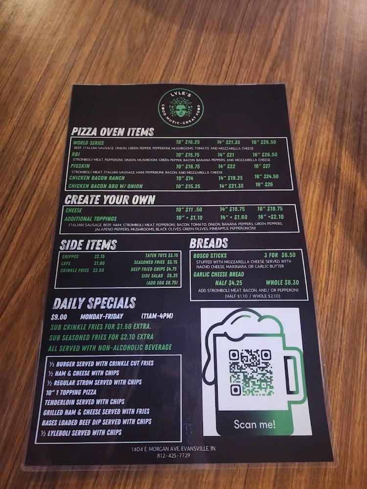 Lyle's Menu image 2